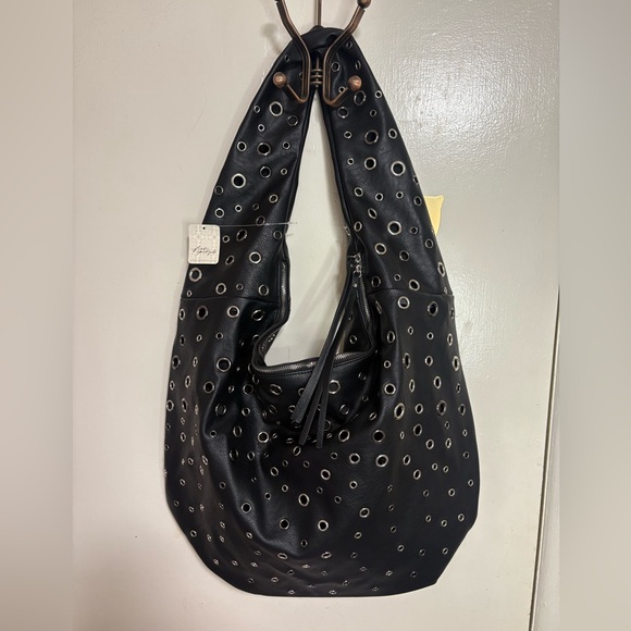 Free People Handbags - Free people embellished slouchy carryall BNWT.